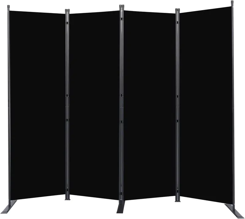 HOMSCREENER 6FT Portable Room Dividers and Folding Privacy Screens